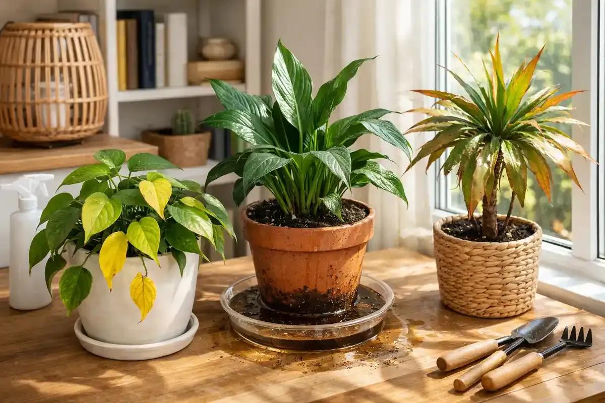 Piante da interno, i 5 errori più comuni che le fanno soffrire in casa